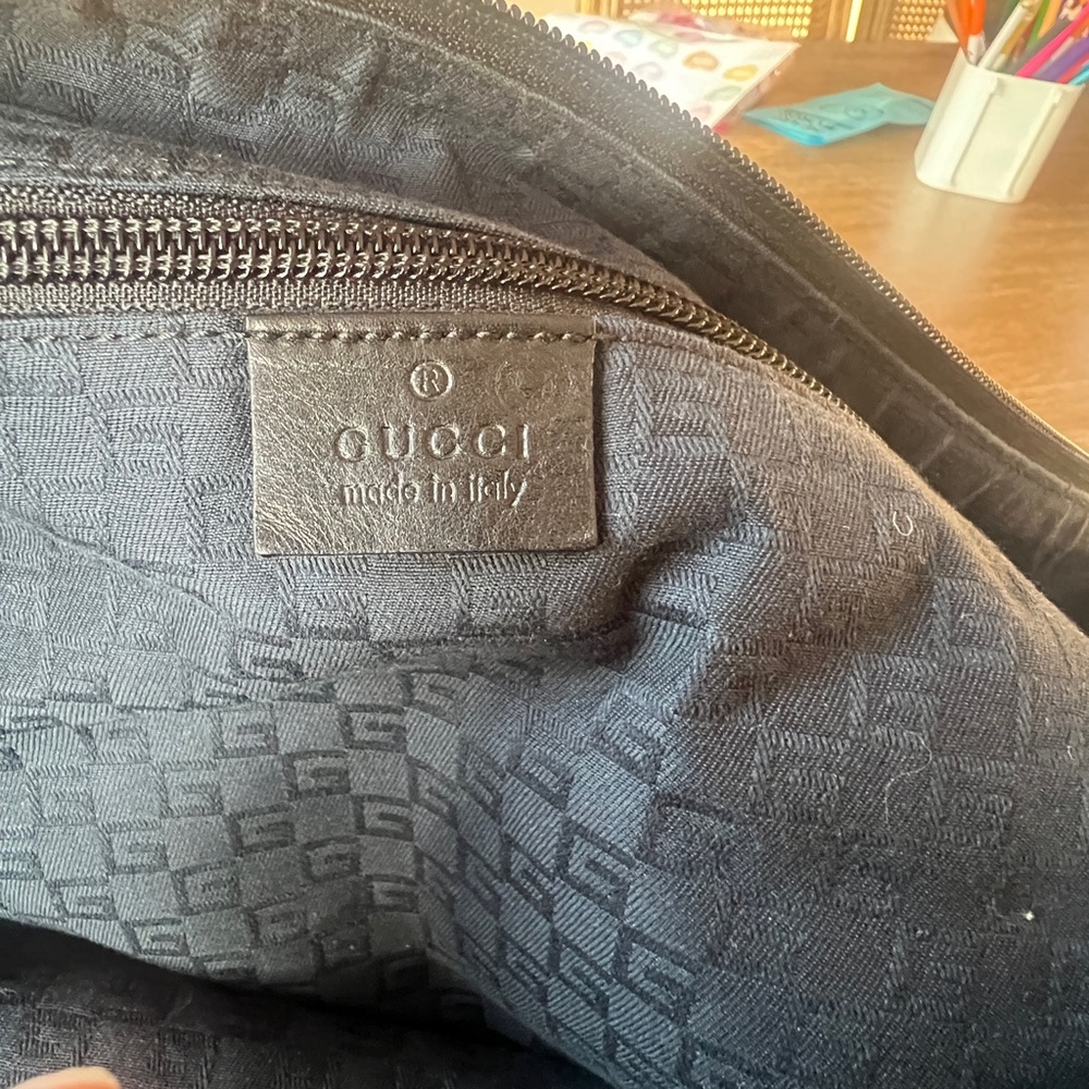 Gucci Black Monogram Duffel Bag - Picture 2 of 8